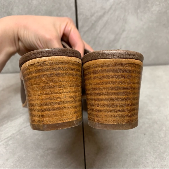 Steven by Steve Madden leather block heel slide 39 - Picture 7 of 15